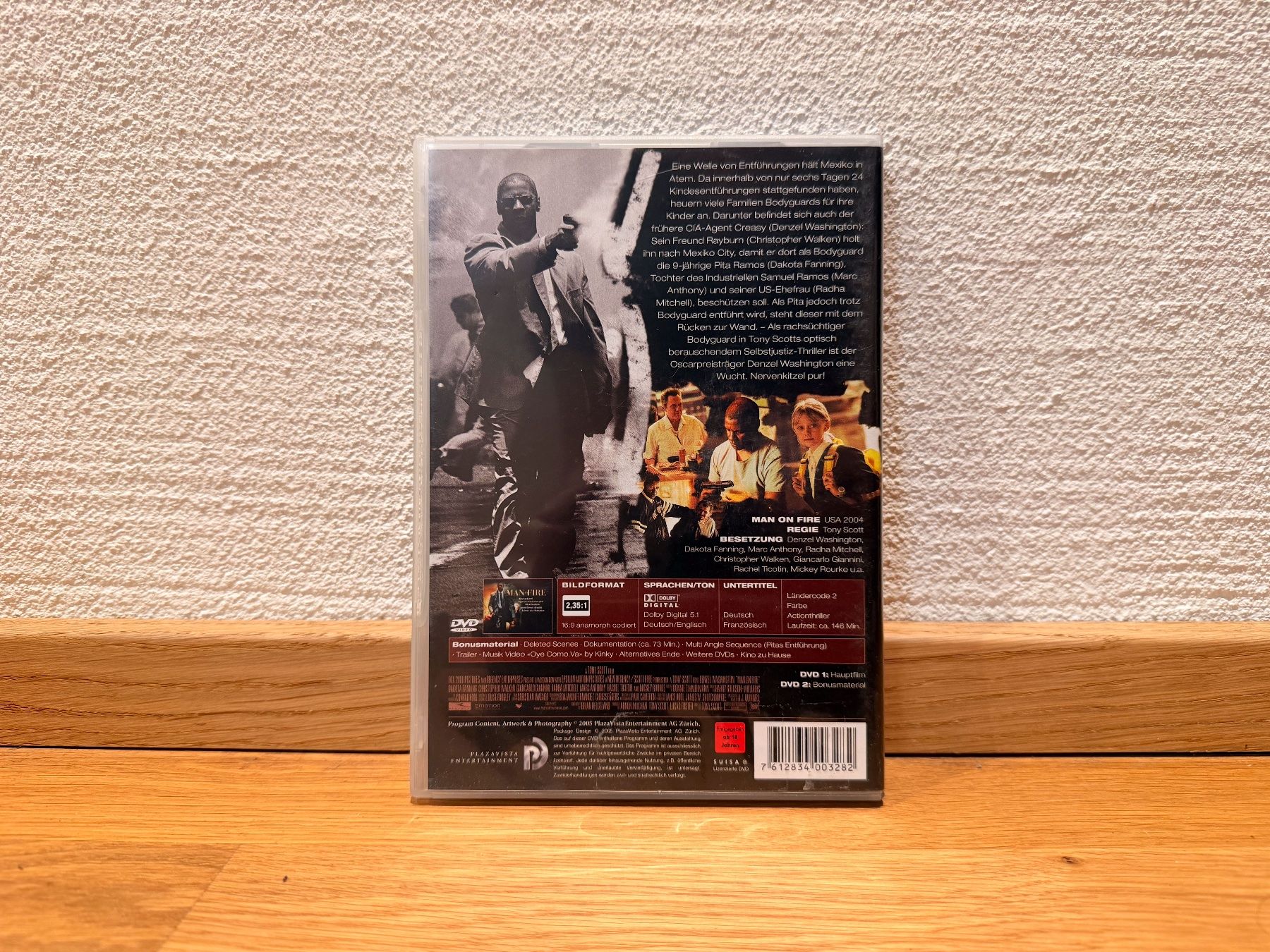 Tutti i DVDs: Man on Fire (DVD) – Usato da Reinach BL venduto da Graphix 1