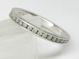 Memoire Ring Silber 925 + MP Zirkonia Gr. 54