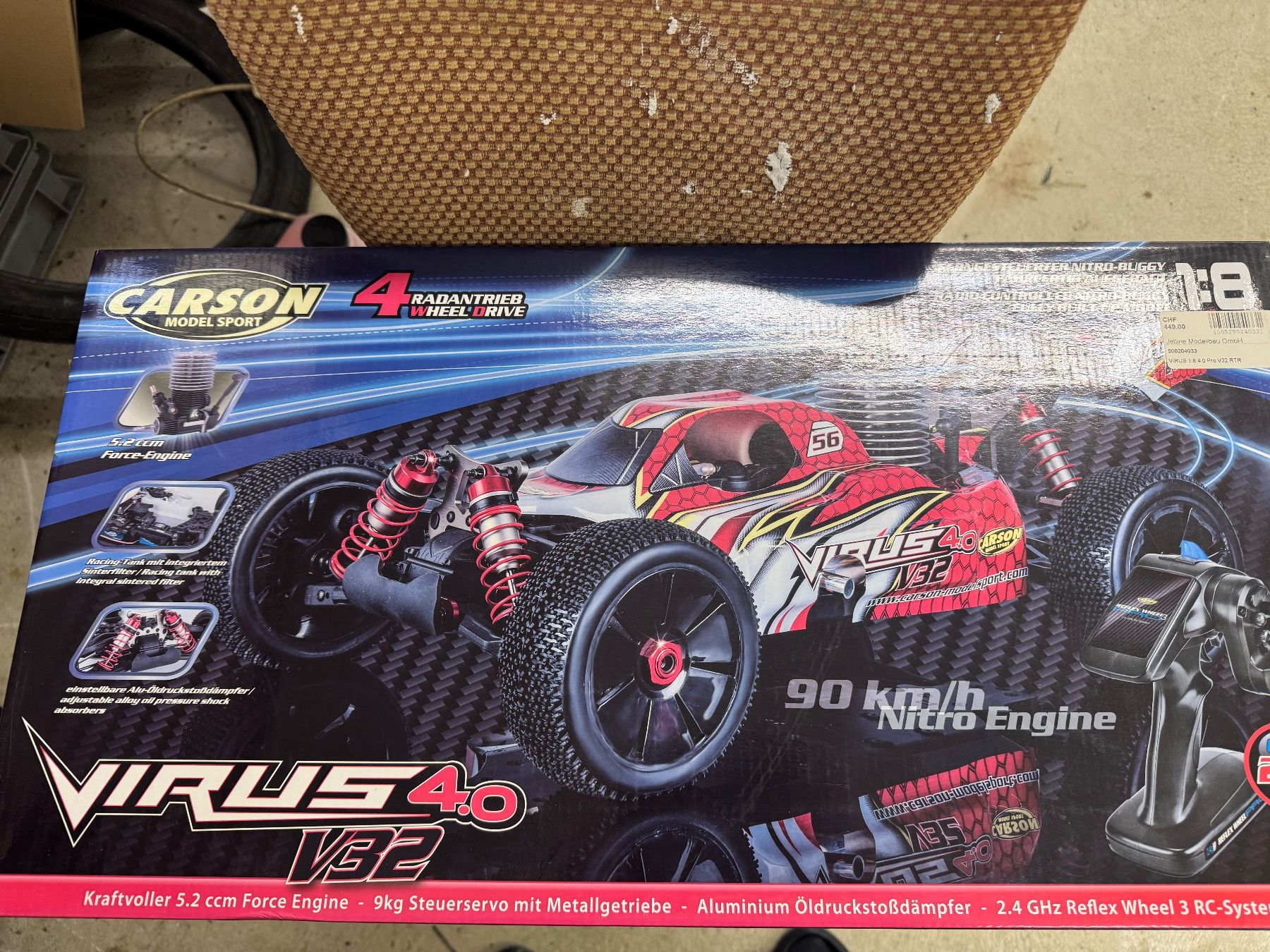 Carson RC Modellbau: Carson Virus – Neu und originalverpackt aus Riedt b. Erlen von stefan7110 2