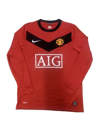 Nike Manchester United Langarmshirt 2009/10, Size S