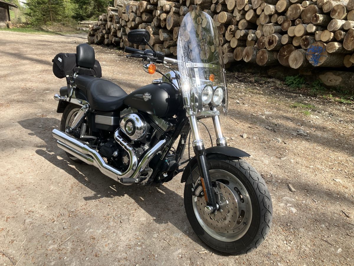Chopper: Harley Davidson Fat Bob – Gebraucht aus Rechthalten von boxed 1