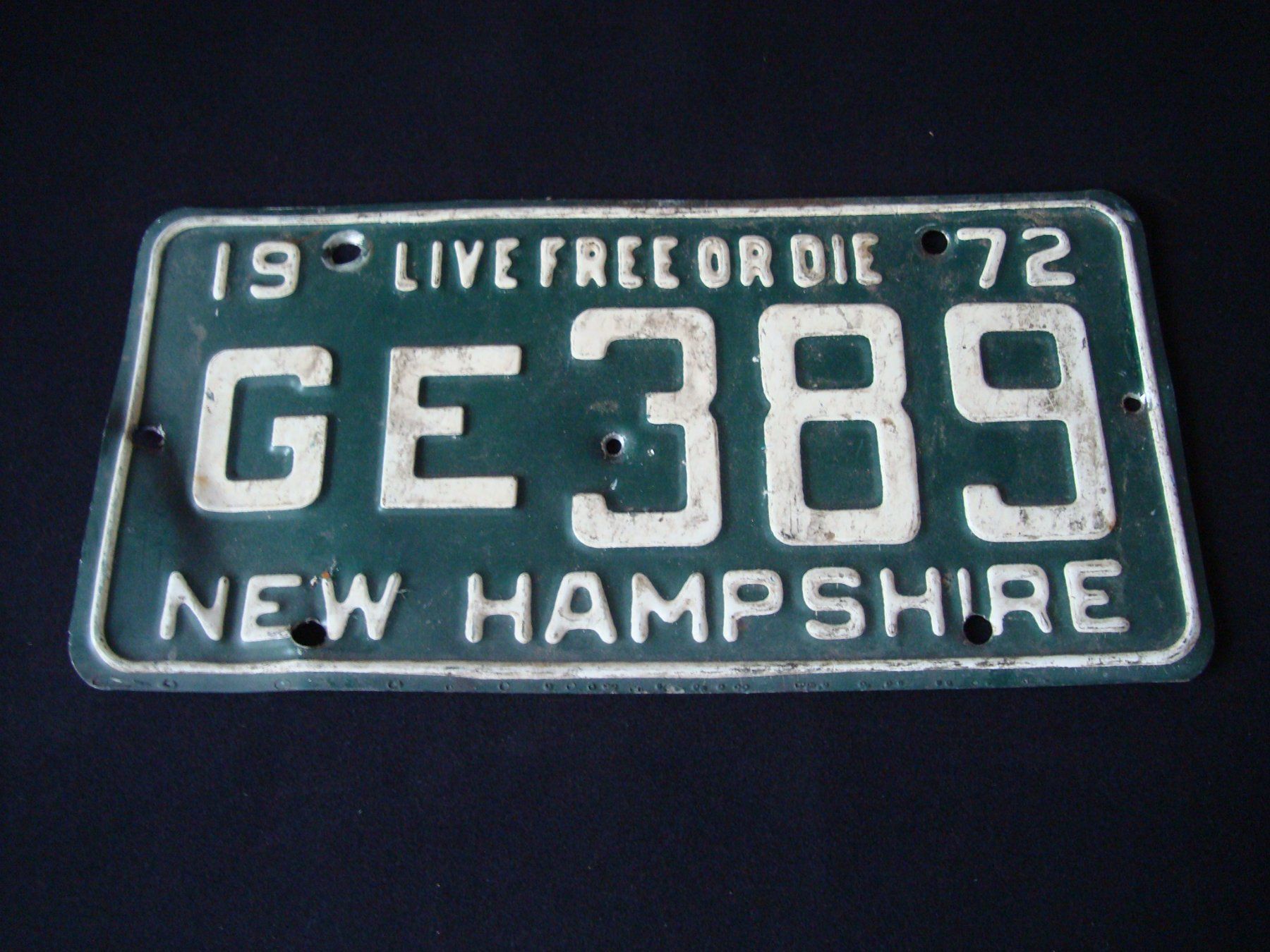 Ecriteaux: NEW HAMPSHIRE GE389 – D'occasion à Scherz par 5246