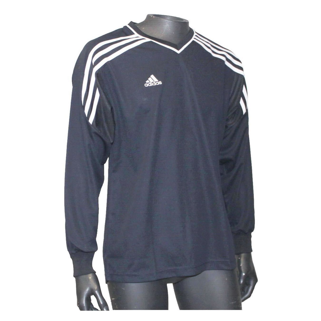 Adidas Maglioni & Felpe: adidas LS -Tee Pullover /made in Korea /dunkelblau/Gr.95/L – Nuovo e nell'imballaggio originale da Wohlenschwil venduto da EddieS-Outlet 1
