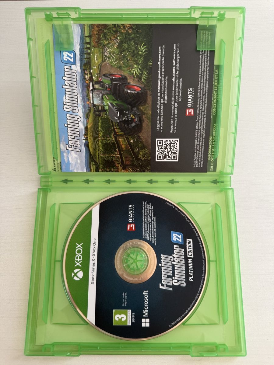 Microsoft Giochi: Farming Simulator 22 Platinum Edition Xbox Series X – Nuovo (secondo la descrizione) da Sion venduto da fer_gwz6 1