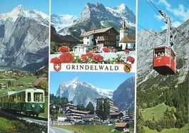 2x AK GRINDELWALD Bahn Luftseilbahn+ Wintersport Rest. First