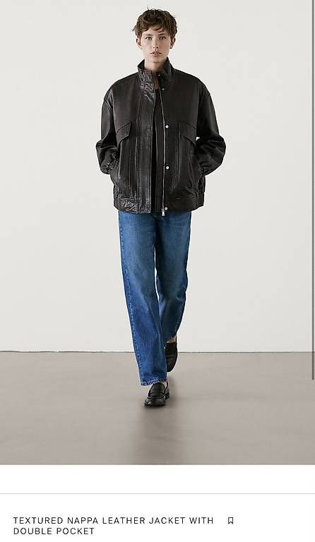 Giacche: LEATHER JACKET WITH DOUBLE POCKET – Usato da Unterseen venduto da iry_78zl 1