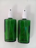 Grüne Glasflaschen mit Sprühkopf 2 Stk. neu