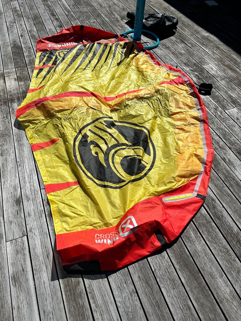 Surf: Cabrinha Cross Wing - Rot/Gelb – Nuovo e nell'imballaggio originale da Waedenswil venduto da Markfaris 1