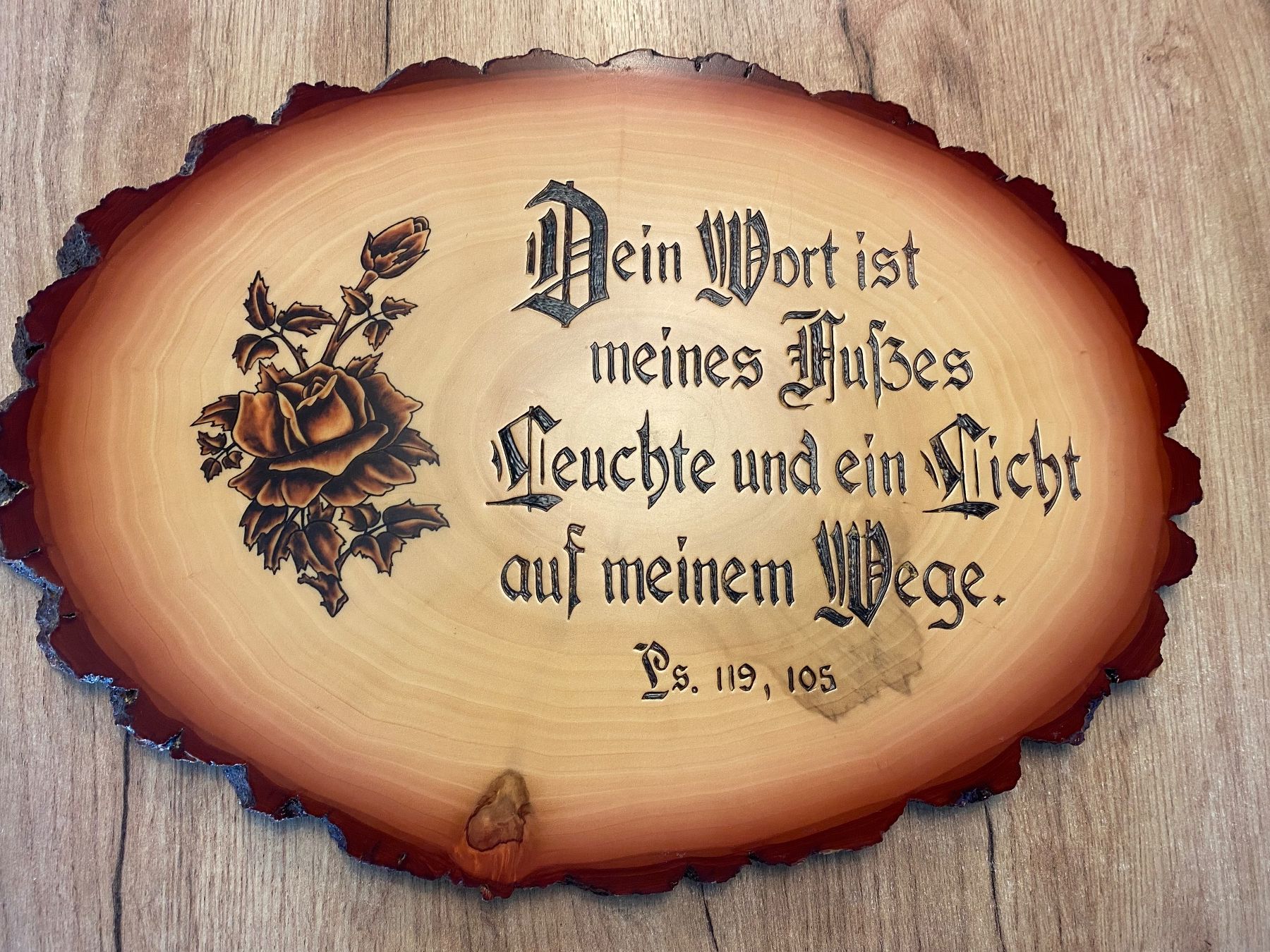 Tutte le decorazioni: Tafel mit Christlichem Spruch – Usato da Bauma venduto da Lieverd01