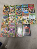 Teenage Mutant Hero Turtles VHS Kassetten Sammlung 14 Stk