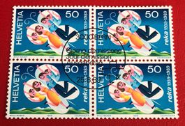 4 er Block Nr.778 mit Vollstempel Bern