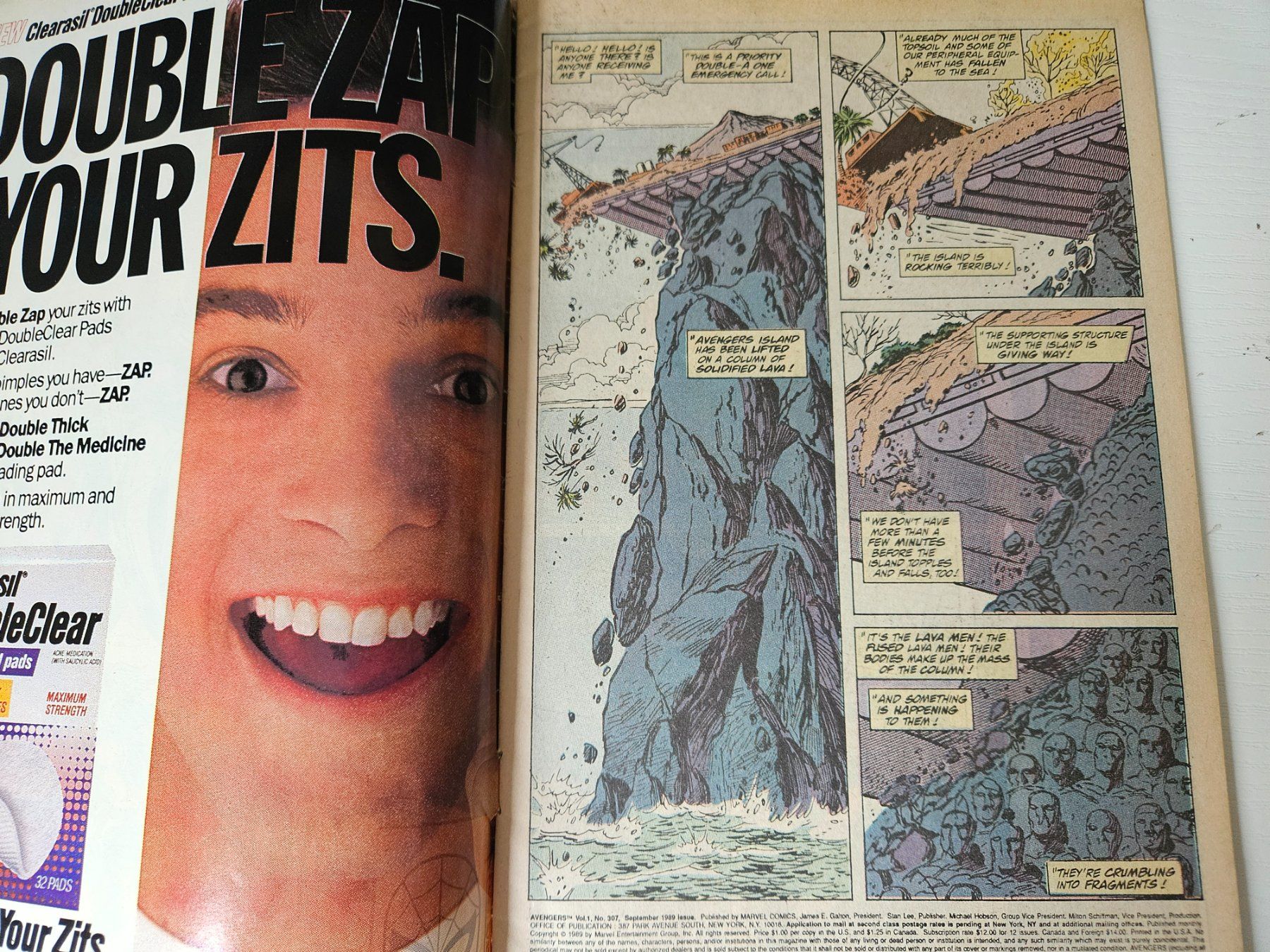 Fumetti: Avengers #307 Comic Top Zustand 1989 – Nuovo (secondo la descrizione) da Liestal venduto da tower01 1