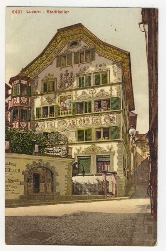 Cartoline postali: AK Luzern Stadtkeller – Usato da Kirchberg BE venduto da Mgh 1