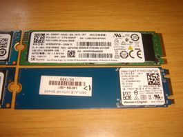 1 stück 256gb m.2 nvme ssd. Getestet.
