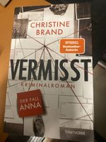 Krimi Roman Vermisst Christine Brand guter Zustand
