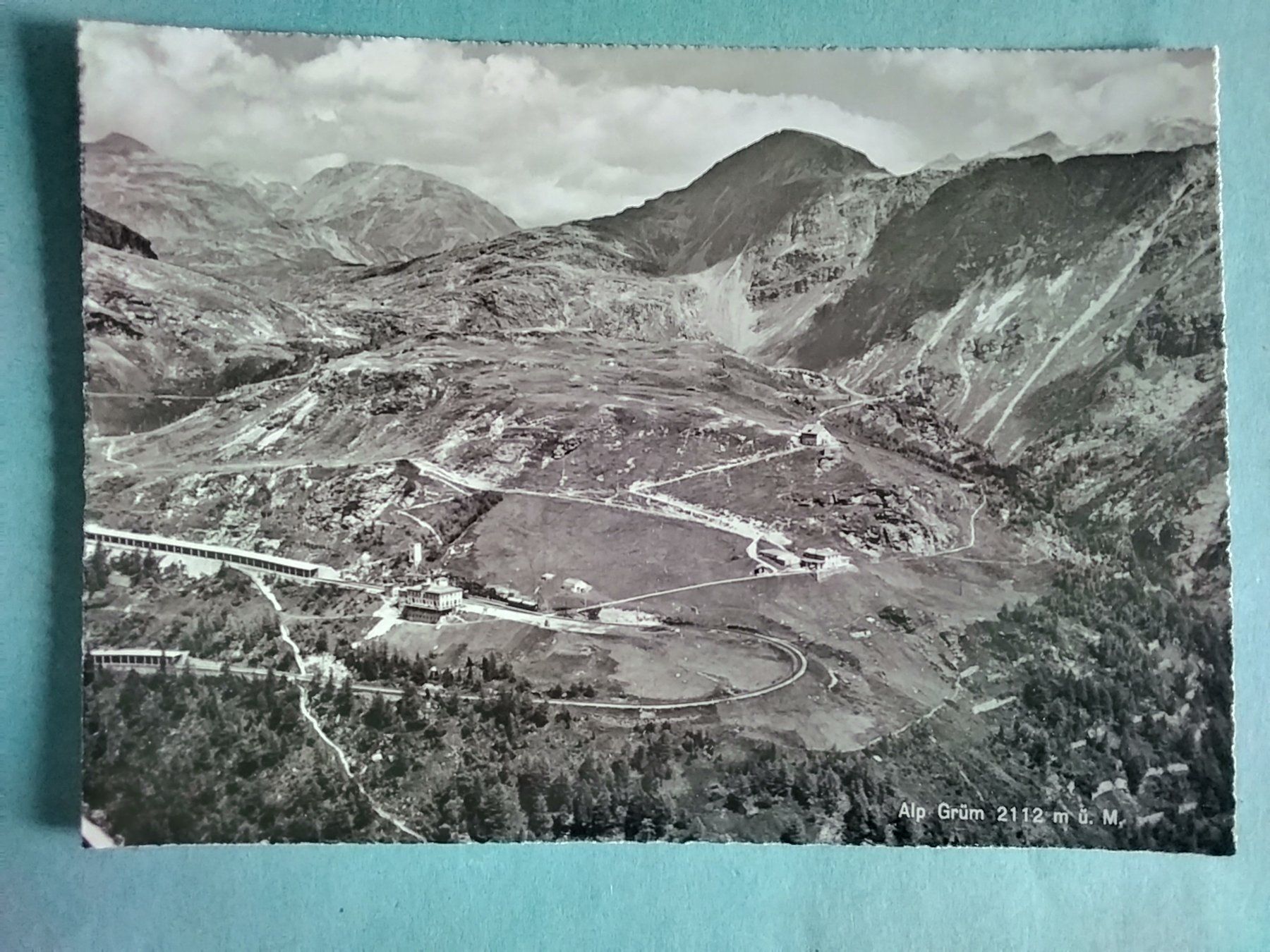 Cartoline postali: Alp Grüm – Usato da Appenzell venduto da lama19
