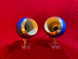 Paire d'applique Eye-Ball, Space Age, Vintage, année 70