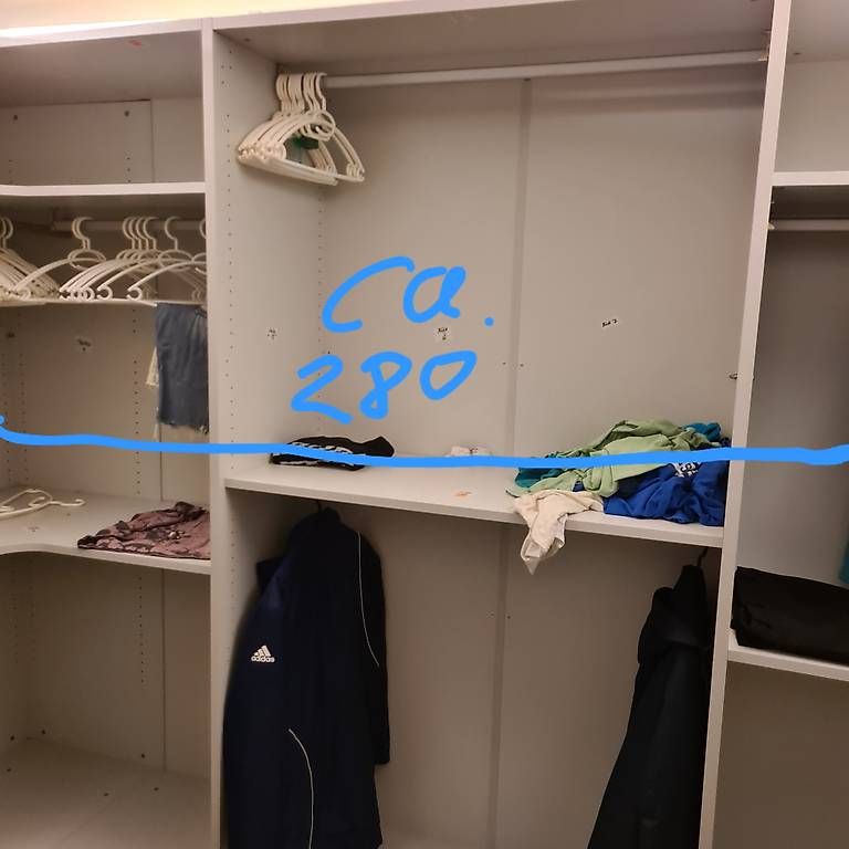 Schränke: Offener Kleiderschrank  – Gebraucht aus Uster von cla_6sj9 1