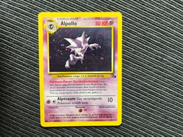 Pokemon Alpollo Holo Fossil Deutsch