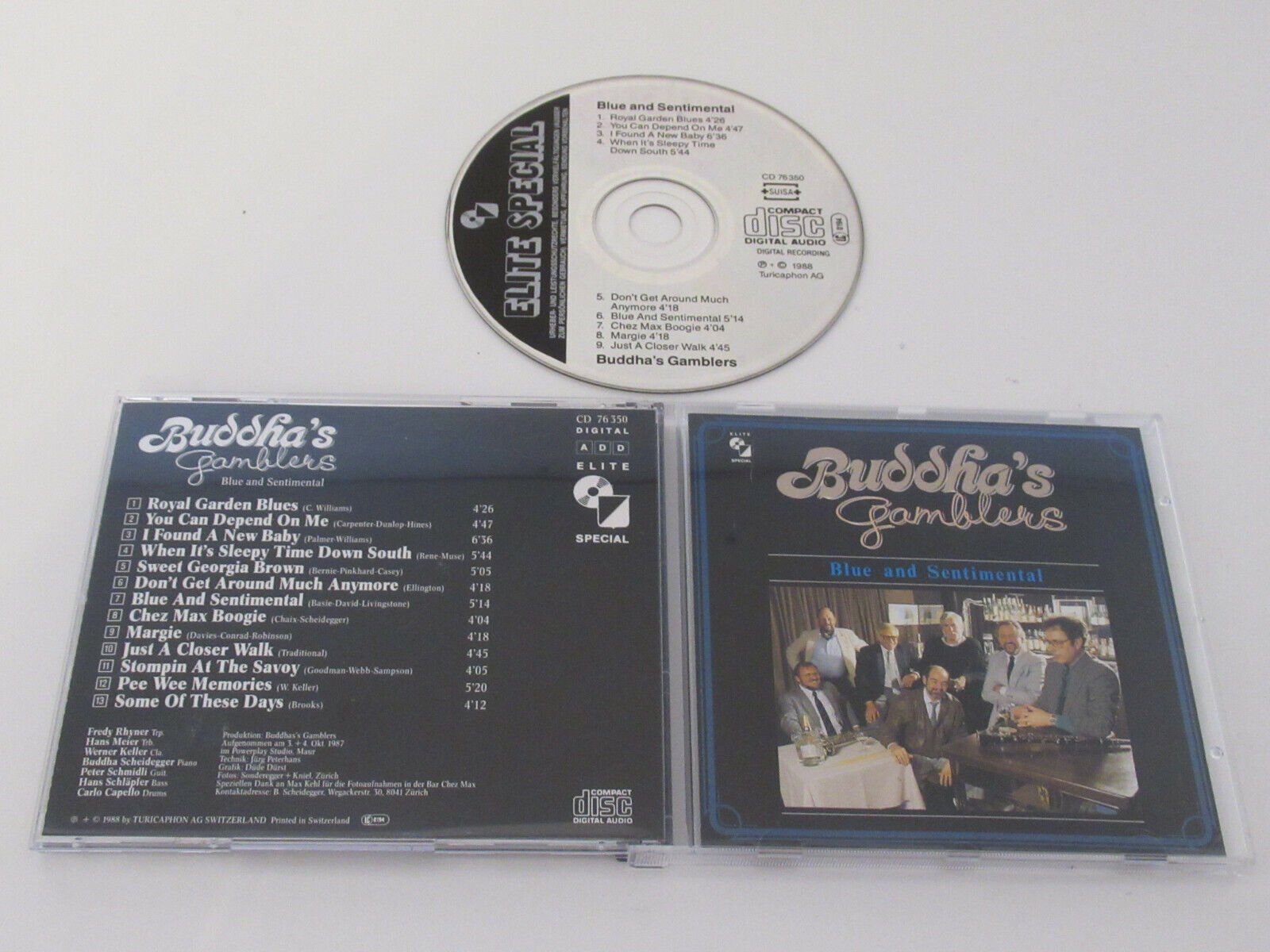 CD: Buddha's Gamblers - Blue and Sentimental – Usato da St. Gallen venduto da elk2021