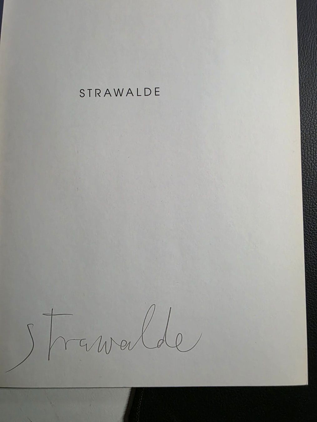 Bücher: Strawalde - Edition Matthäus 2004 - signiert – Gebraucht aus Walterswil BE von Lonitti 3