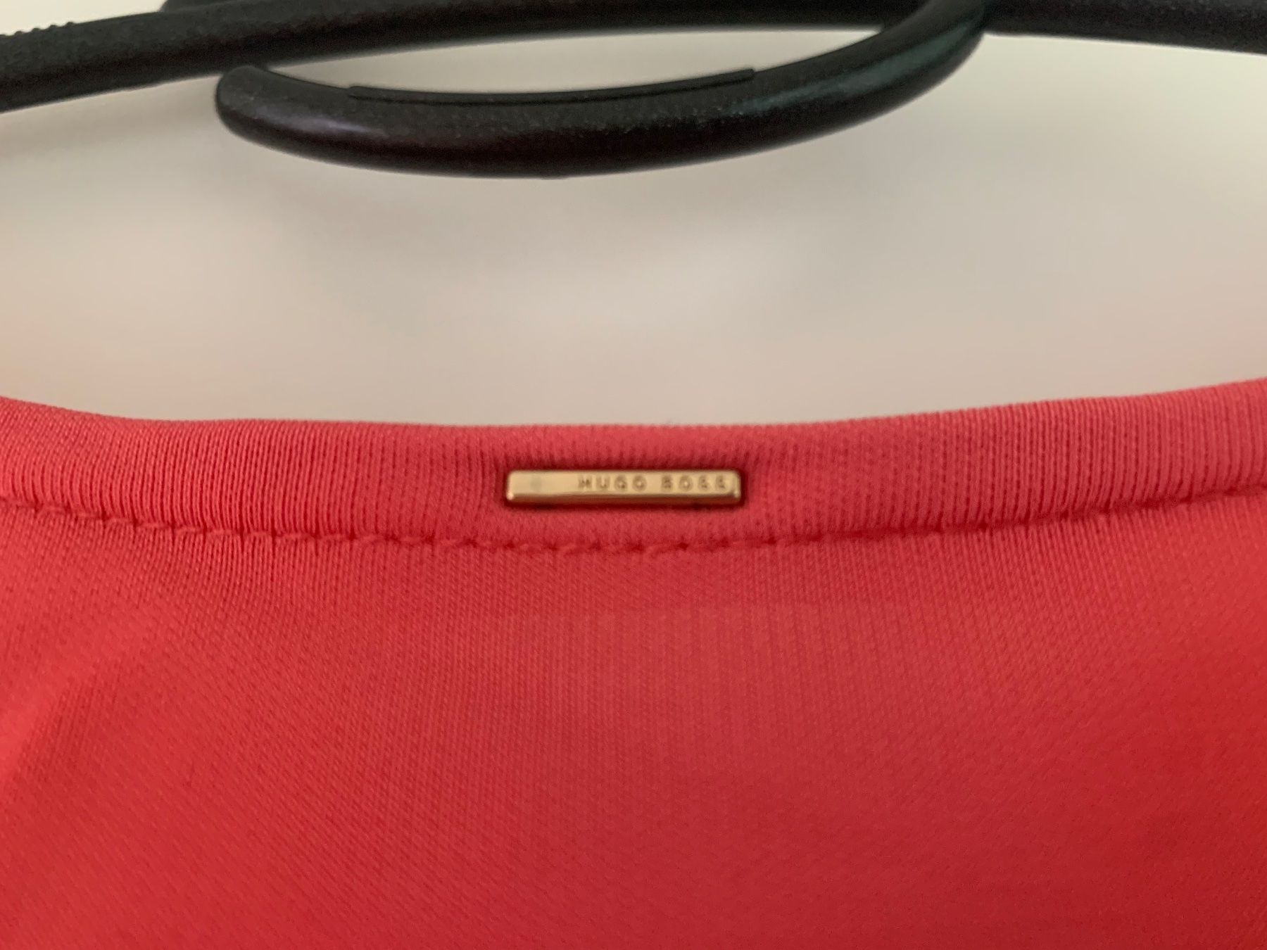 Hugo Boss Camicette: Bluse Hugo Boss kurzarm corallfarbig – Usato da Meggen venduto da koalajunge 2