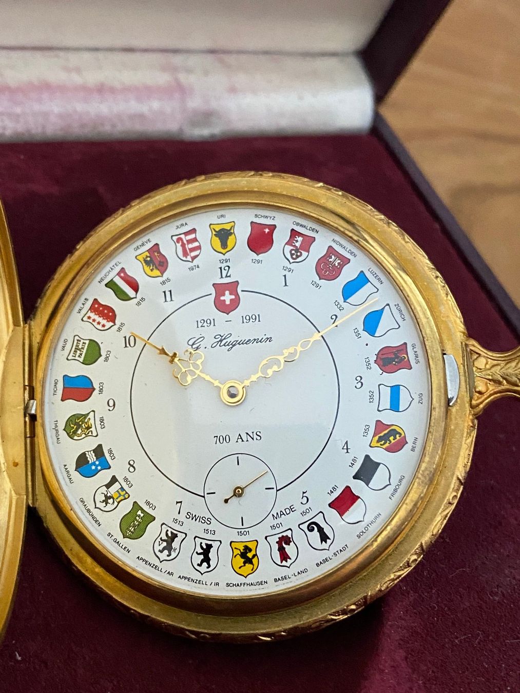 Swiss Uhren: Montre de poche mécanique – Gebraucht aus Aigle von Sissi065 2