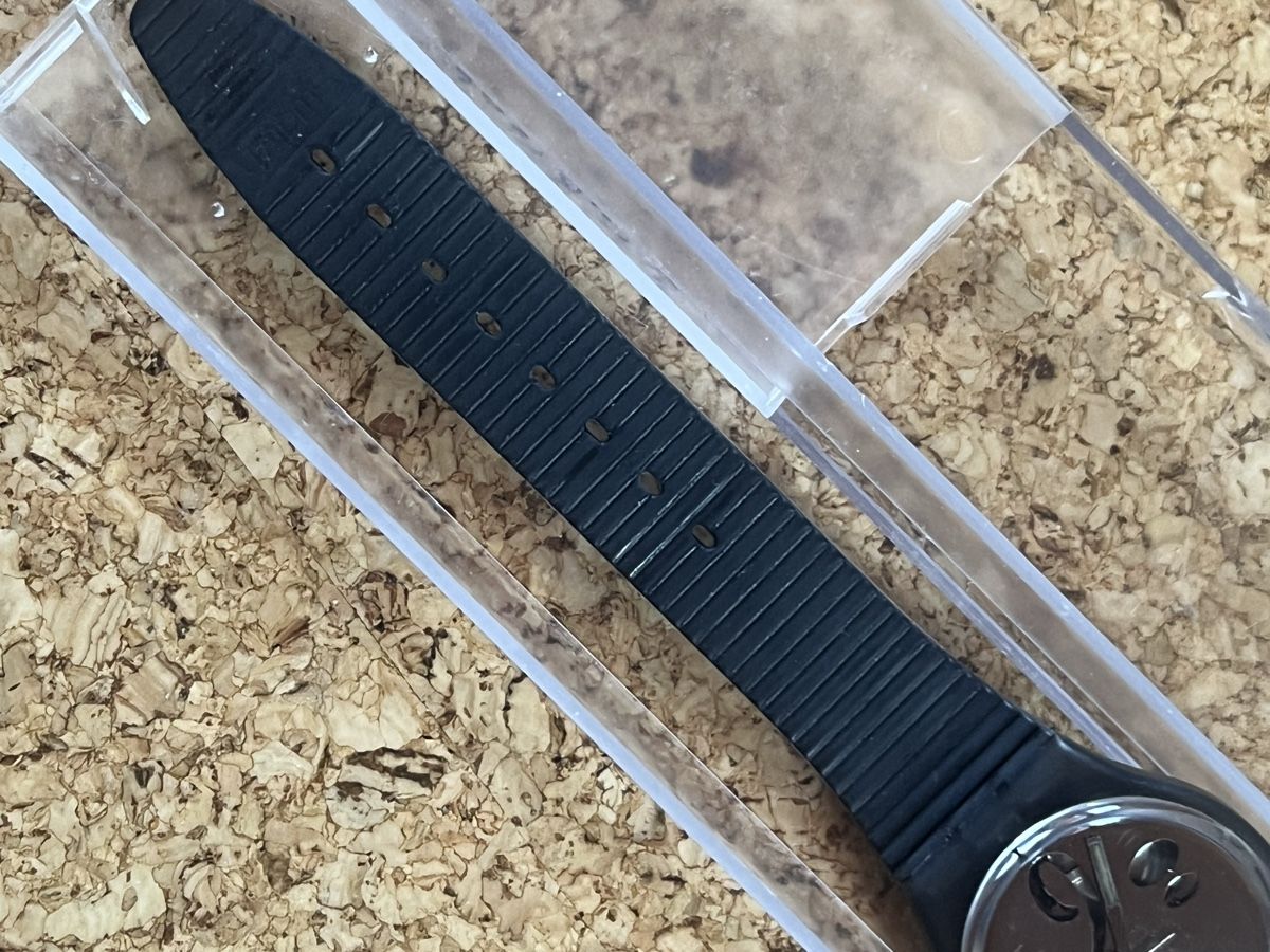 Swatch Orologi: Swatch Uhr schwarz  86 – Usato da Basel venduto da bellespirit 8
