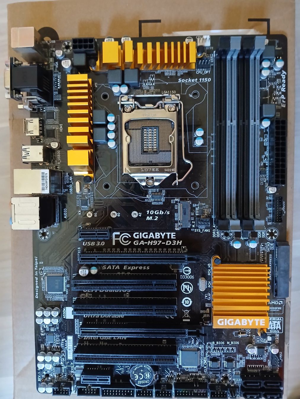 Gigabyte Schede madri: Gigabyte GA-H97-D3H DEFEKT / Bootloop Pins OK – Usato da Reinach AG venduto da gra_dvs5