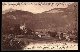 AK Lungern, Blick auf Obsee