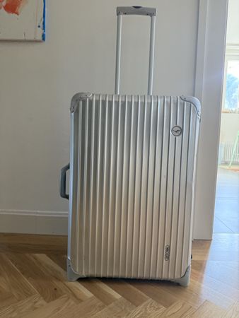 Grosser Rimowa Alu Koffer Lufthansa Edition