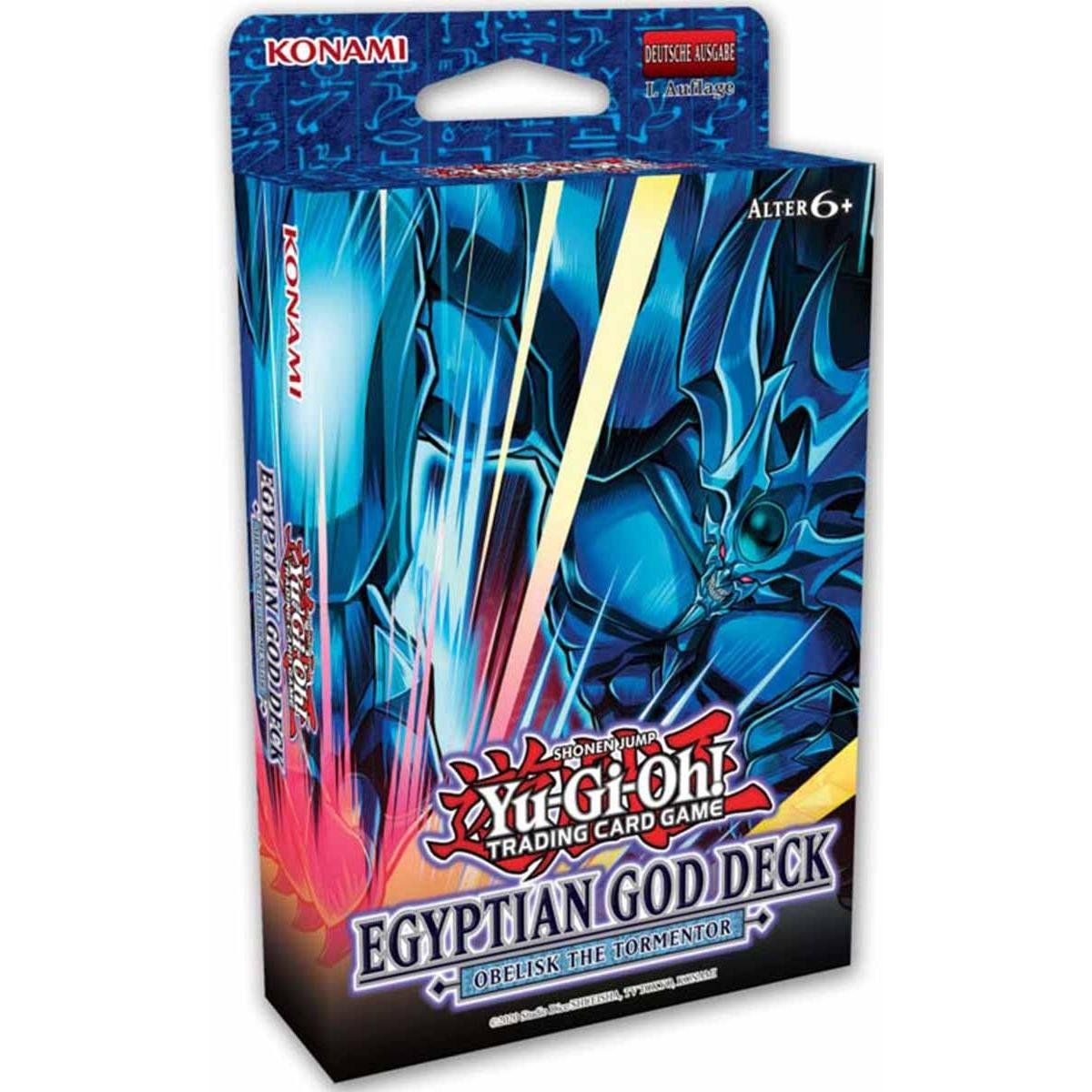 Giochi: Yugioh Structure Deck Egyptian God Obelisk 1. Auflage – Nuovo e nell'imballaggio originale da Erlinsbach venduto da BerettaZero