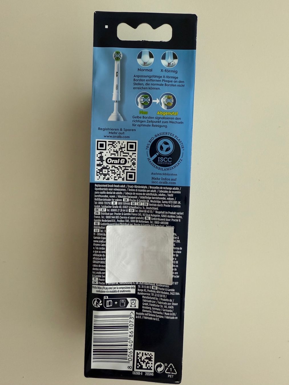 Oral B Zahnpflege: Oral-B brosse Précision Clean, 8 pcs – Neu und originalverpackt aus St-Gingolph von GoldenKeys 1