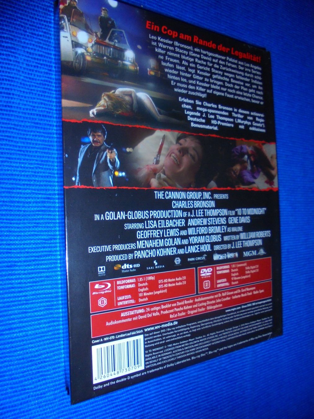 Tutti i DVDs: Mediabook BRONSON / RAR / 10 to Mitnight – Nuovo e nell'imballaggio originale da Wattenwil venduto da Firebird1 5