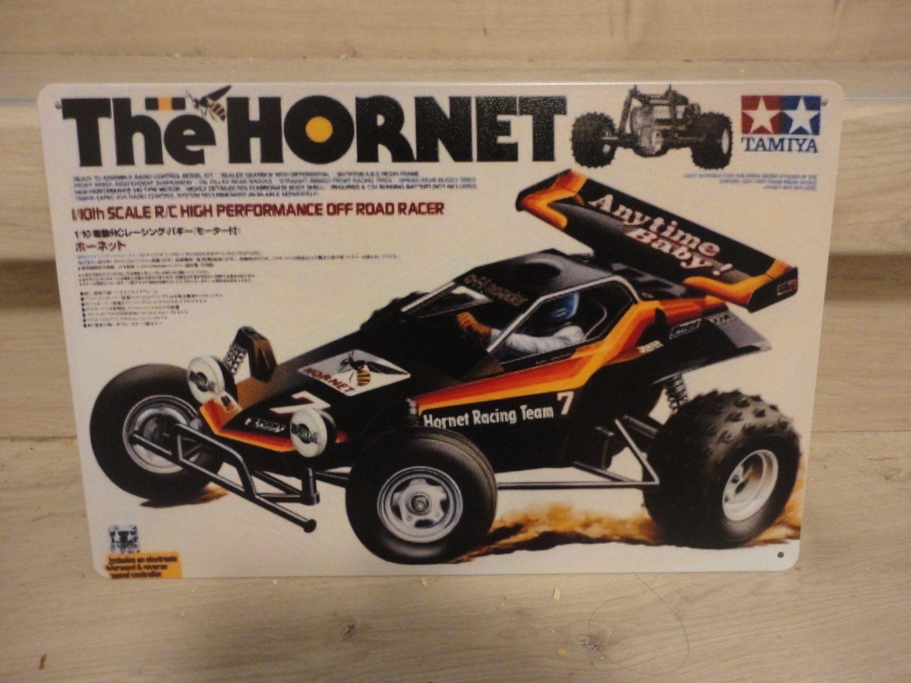 Modellismo RC: Blechschild, cooler Hingucker! Retro! – Nuovo e nell'imballaggio originale da Horgen venduto da RcModell