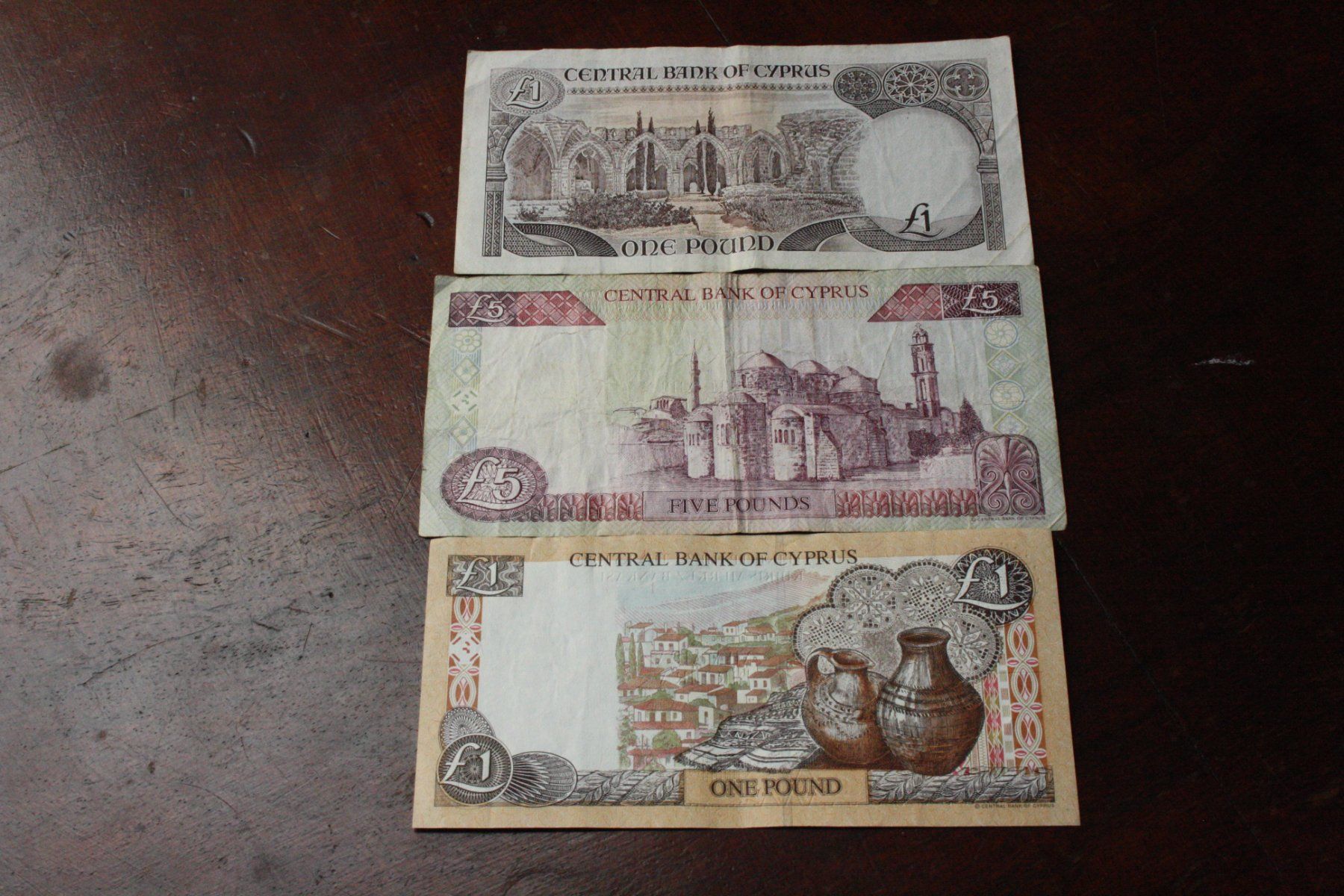 Banconote: Chypre 1/1/5 Lira – Usato da Cormondrèche venduto da Hermes.monnaies 1