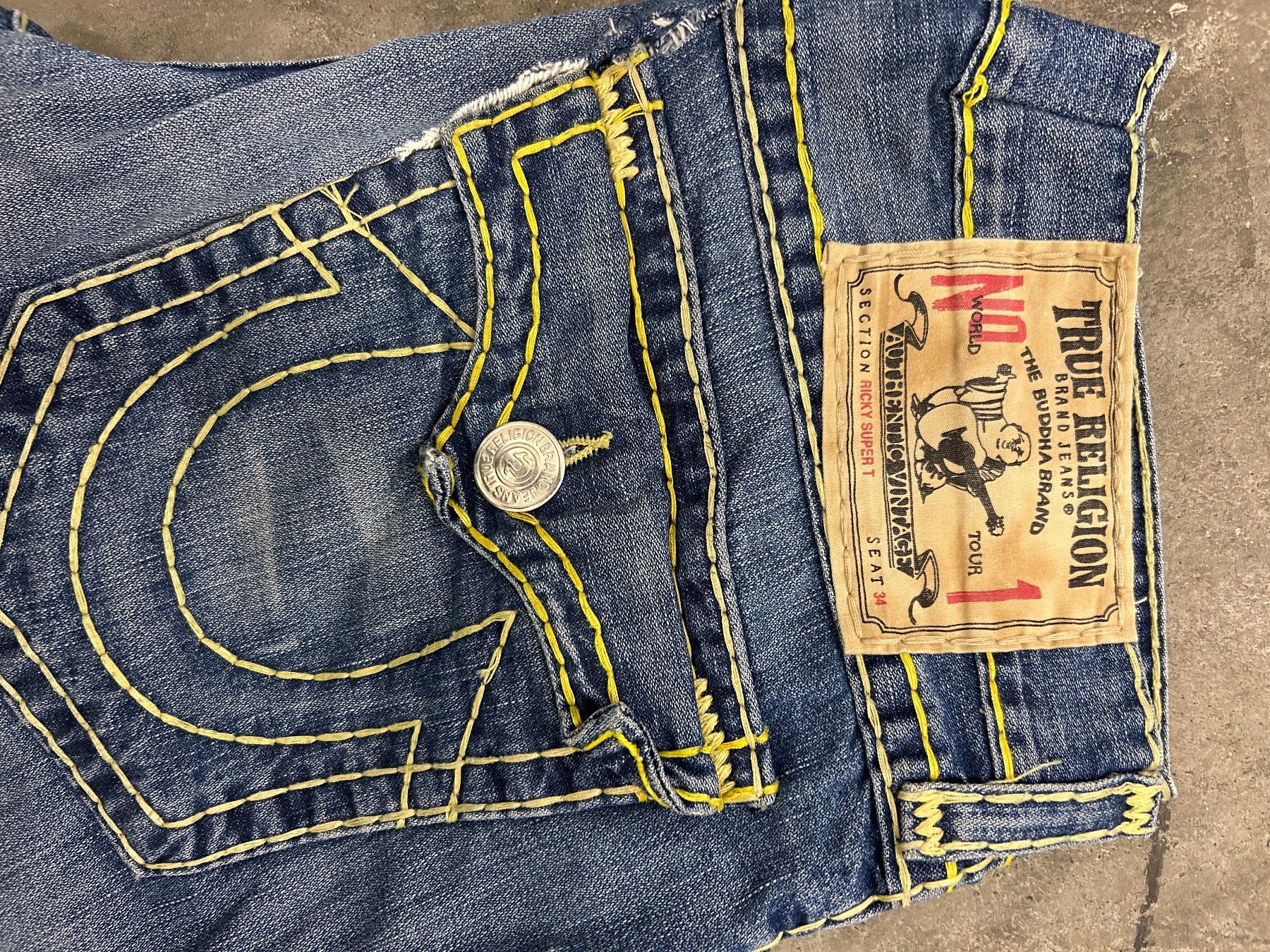 True Religion Jeans: True Religions Jeans – Nuovo (secondo la descrizione) da Bern venduto da floorball_zoro