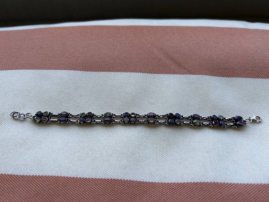 Armbänder & -reifen: Edelstein Silber Armband Neu – Gebraucht aus Luzern von sarafina2