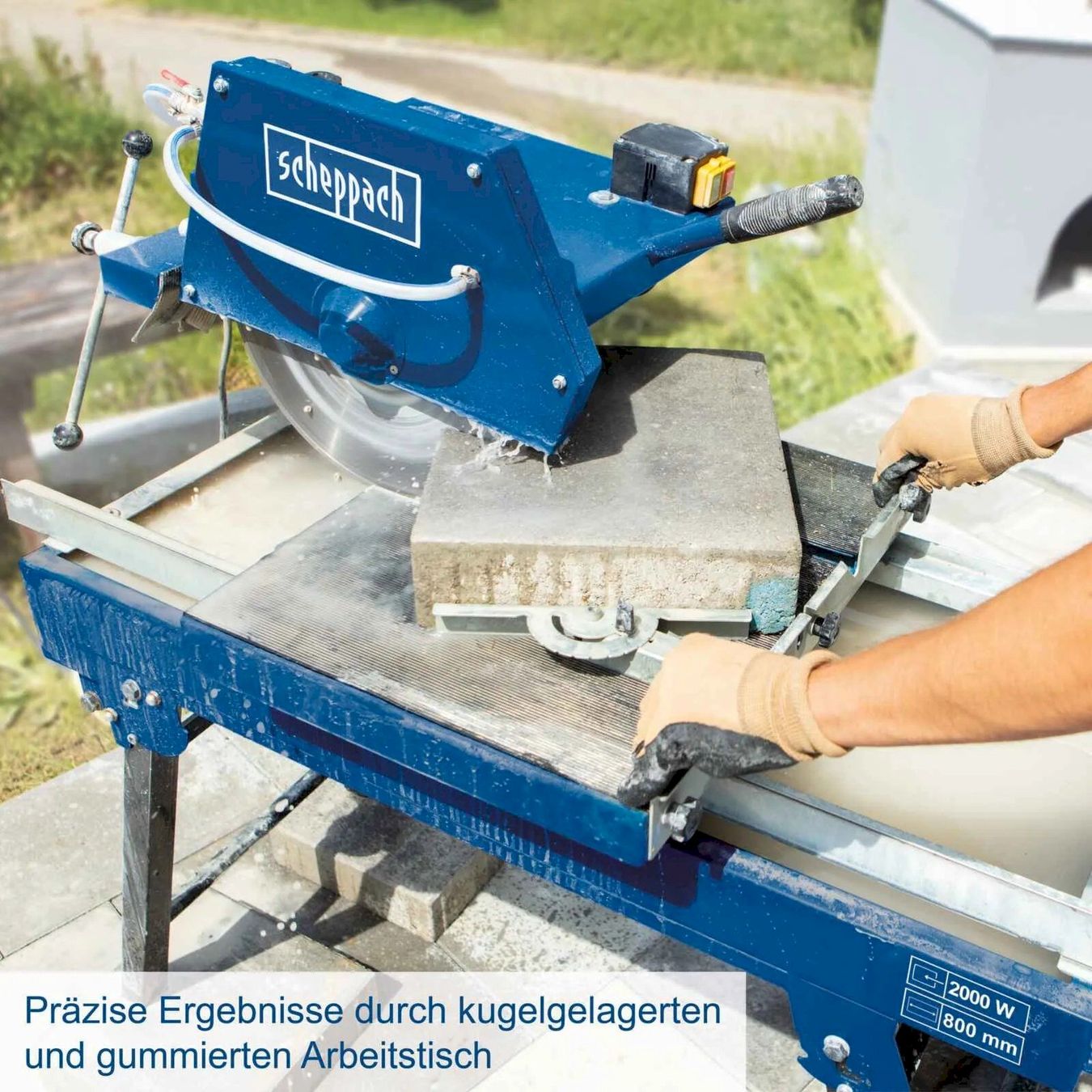 Attrezzi per edilizia: Steinsäge Fliesenschneider HSM4000 – Nuovo e nell'imballaggio originale da Bottighofen venduto da zaap 6