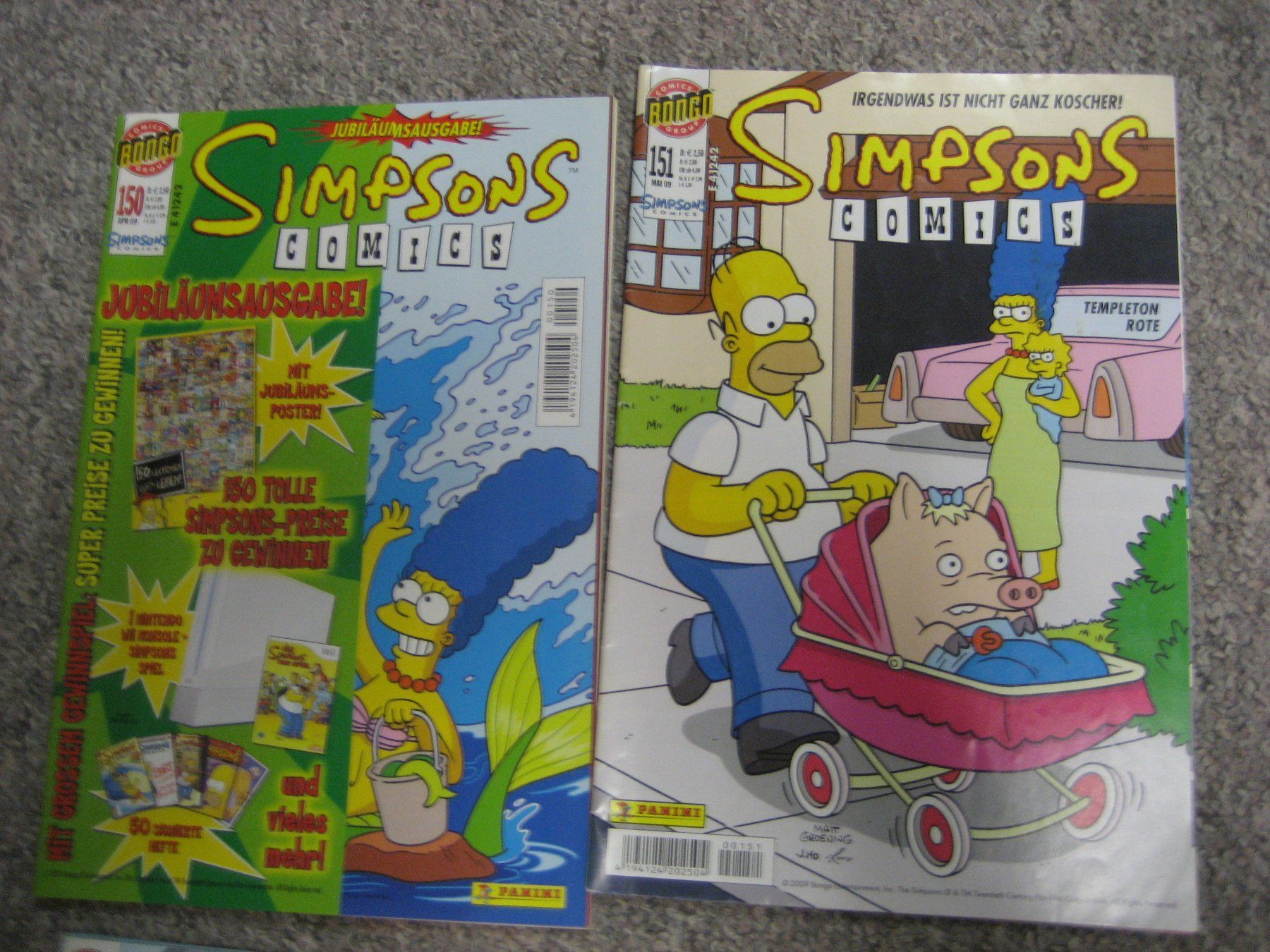 BD: Simpsons 150,151,159 + 178 – D'occasion à Bottighofen par Spiderman61 1