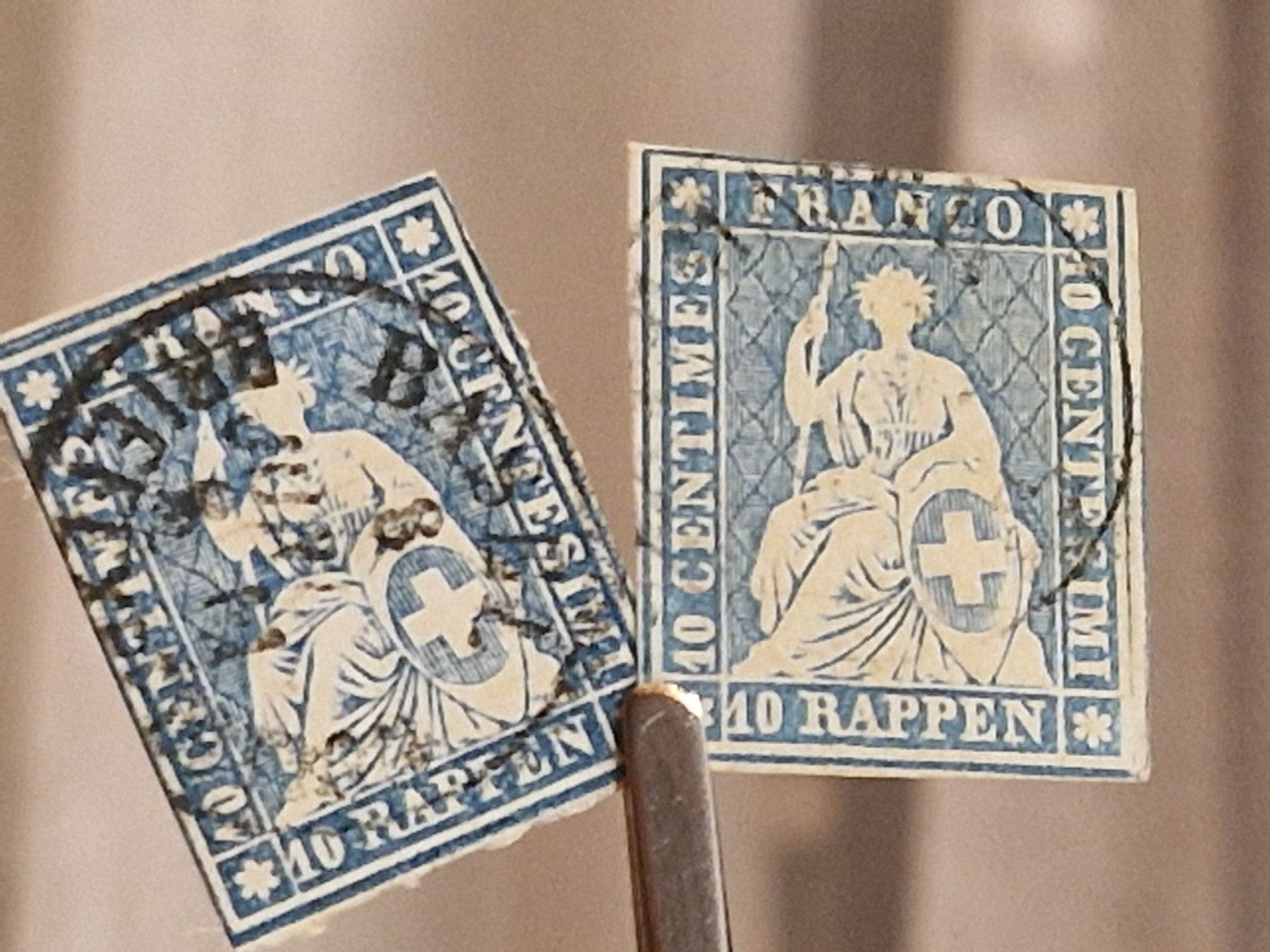 Tutti i francobolli: Strubel 23C, ab 1.- – Usato da Burgdorf venduto da Glossy01 7