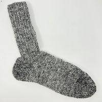 Handgestrickte Wollsocken Grösse: 44/45