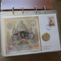 21 NUMIS - BANKNOTEN - Belege WELTWEIT  Inhalt s. 22 Bilder