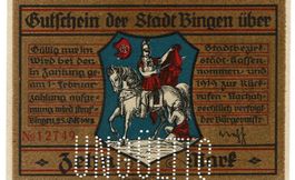 Bingen 10 Mark 01.02.1919 VZ+-VZ++