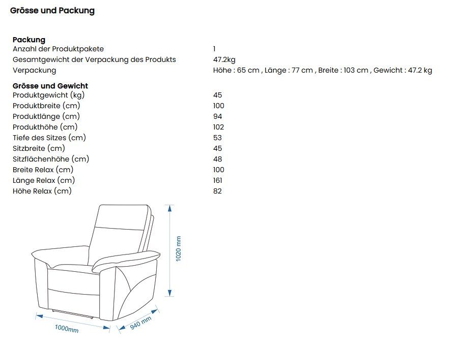 Divani: Elektrische Relax 3er Sofa + Sessel, neu – Nuovo (secondo la descrizione) da Birmensdorf ZH venduto da ane_6q7r 6