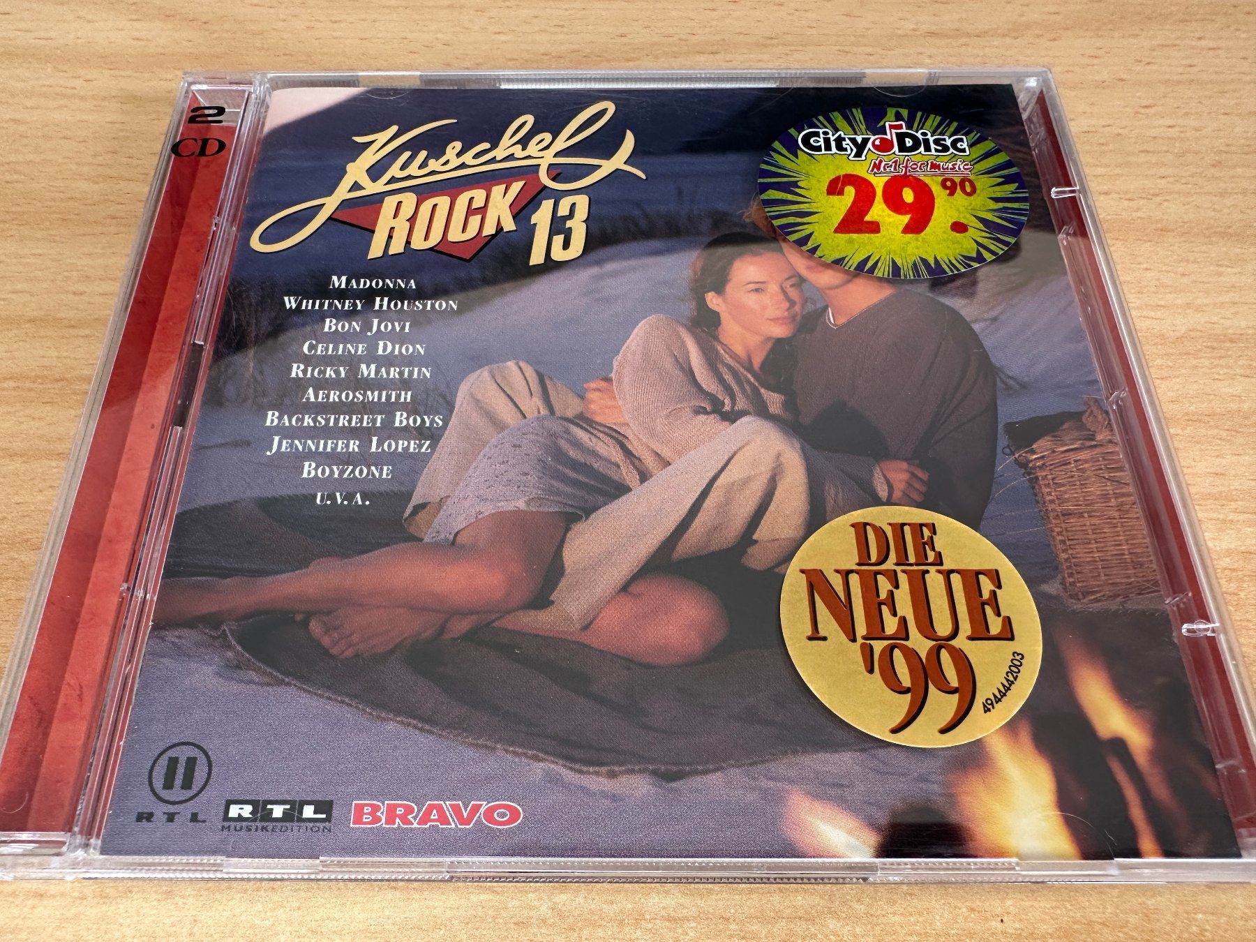 CDs: Various – Kuschelrock 13 - 2 CD – Gebraucht aus Rikon im Tösstal von Alpenmutz