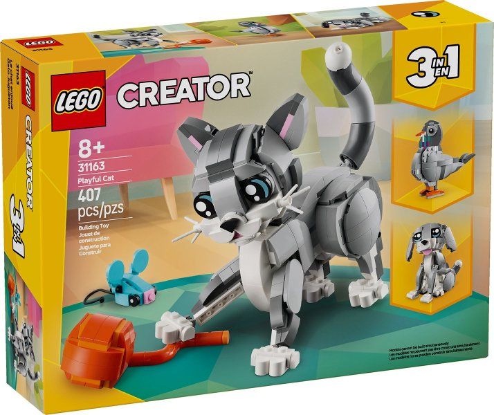 Lego Kit di costruzioni: LEGO Creator 31163 Playful Cat – Nuovo e nell'imballaggio originale da Basadingen venduto da NekoBricks