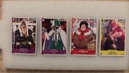 One Piece Trading Card Game Karte wie neu 4 stk 🇯🇵