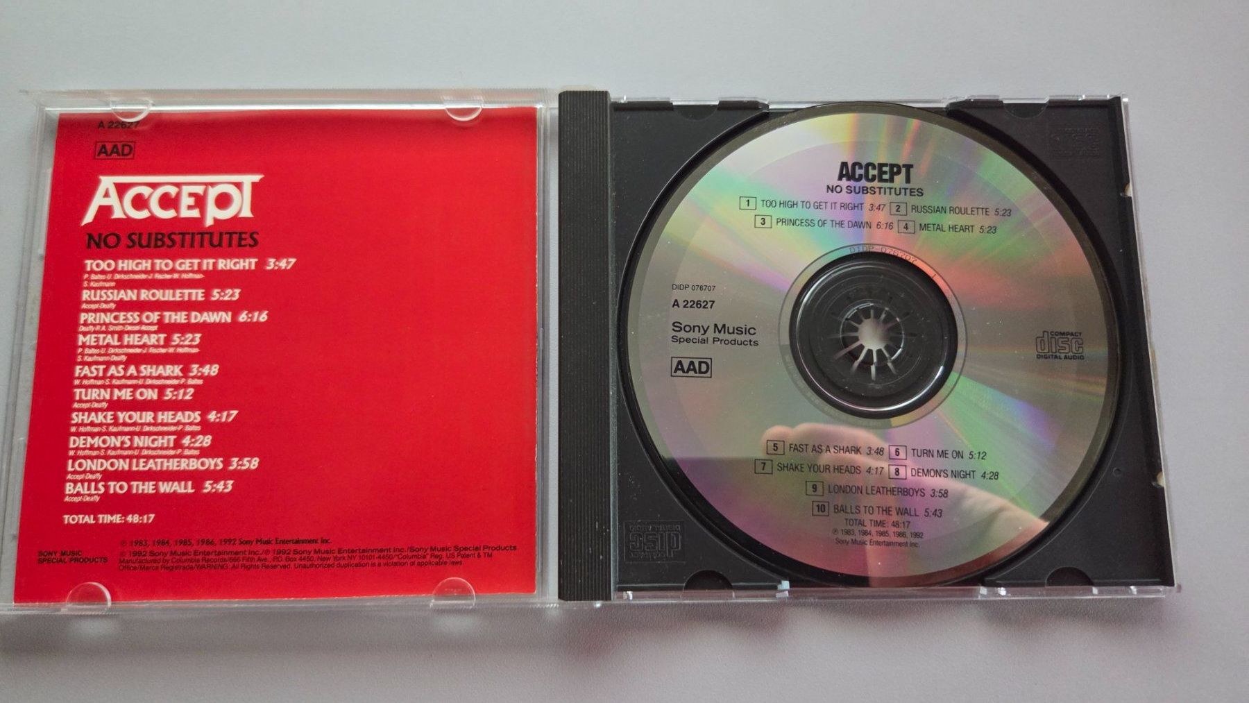 CDs: CD Accept - No Substitutes – D'occasion à Schaffhausen par Kellerrassel 1