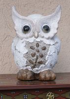 Deko grosse Eule - Dekofigur 36cm